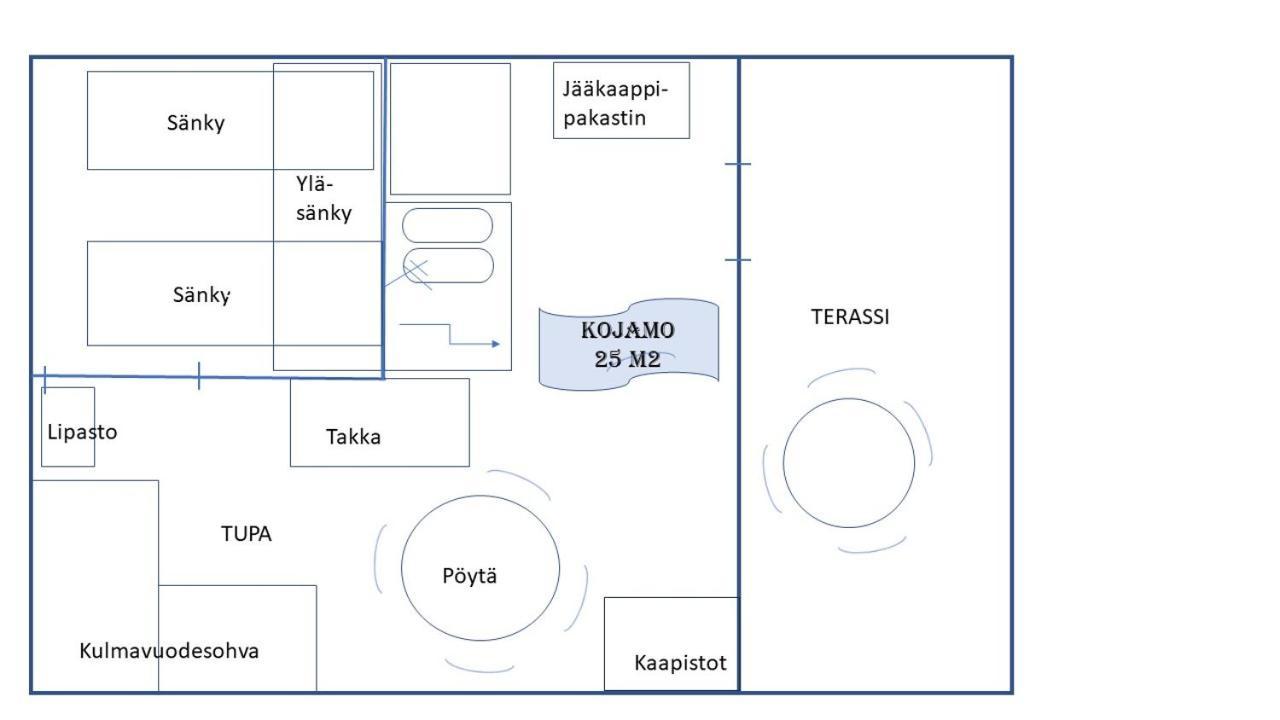 Accommodation And Fishing Vonkale Äänekoski Eksteriør bilde